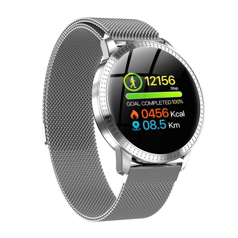 Smart Watch Waterproof Tempered Glass Activity Tracker Exercise Heart Rate
