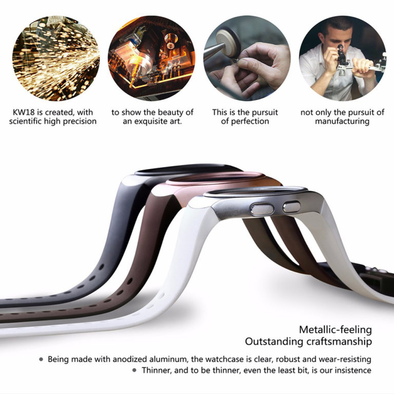 KW18 Smart Watch Men Support SIM TF Card Bluetooth Call Heart Rate Pedometer Sport Waterproof Smartwatch For Android IOS 2 KW18 Smart Watch Men Support SIM TF Card Bluetooth Call Heart Rate