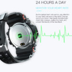 COXRY Color Smart Watches Men Heart Rate Monitor Sports Watches