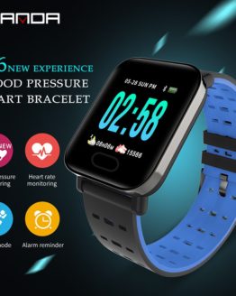 SANDA Smart Watch IP67 Waterproof Bluetooth Heart Rate Monitor