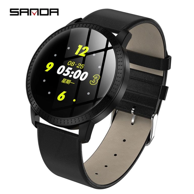 2019New SANDDA smart watch women man business fashion LED