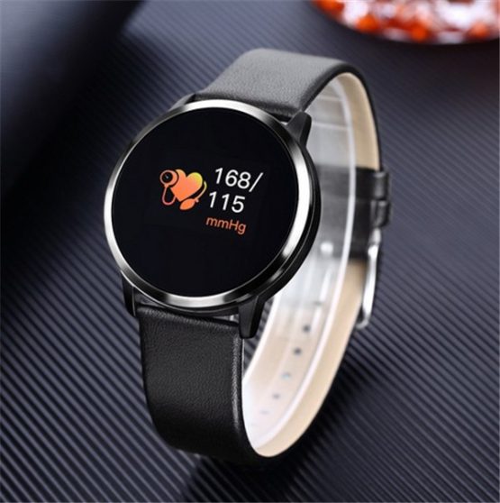 2019 New Smart Watch Men Q8 OLED Bluetooth Device Smartwatch