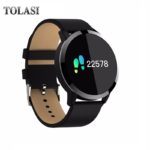 Q8 OLED Bluetooth Fitness Smart Watch Stainless Steel Waterproof