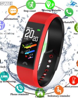 BANGWEI New Men Sport Smart Watch Bluetooth Pedometer Fitness