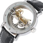 Hollow Automatic Mechanical Watch Men Fashion Luxury Brand Leather Band
