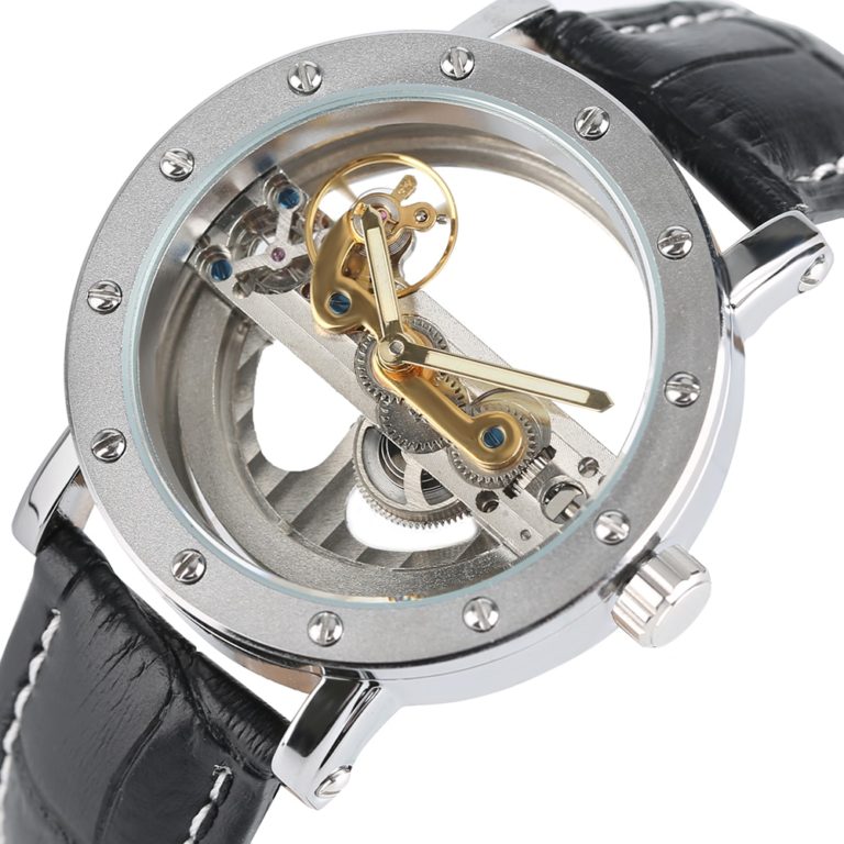 Hollow Automatic Mechanical Watch Men Fashion Luxury Brand Leather Band Wrist Watches Business Casual Men's Clock 2019 New Gift 1 Hollow Automatic Mechanical Watch Men Fashion Luxury Brand Leather Band