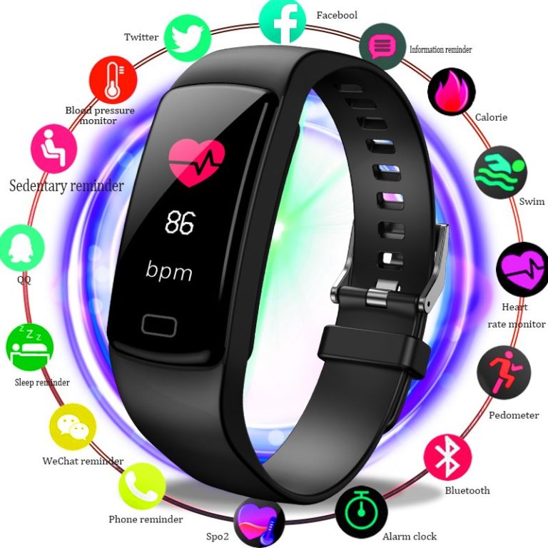 BANGWEI Smart Watch Men Women Smart wristband Heart rate blood pressure blood oxygen monitor Waterproof Sport Fitness Smartwatch 1 BANGWEI Smart Watch Men Women Smart wristband Heart rate