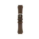 Watch Band 18mm Genuine Leather/Nylon Brown Sport Replacement
