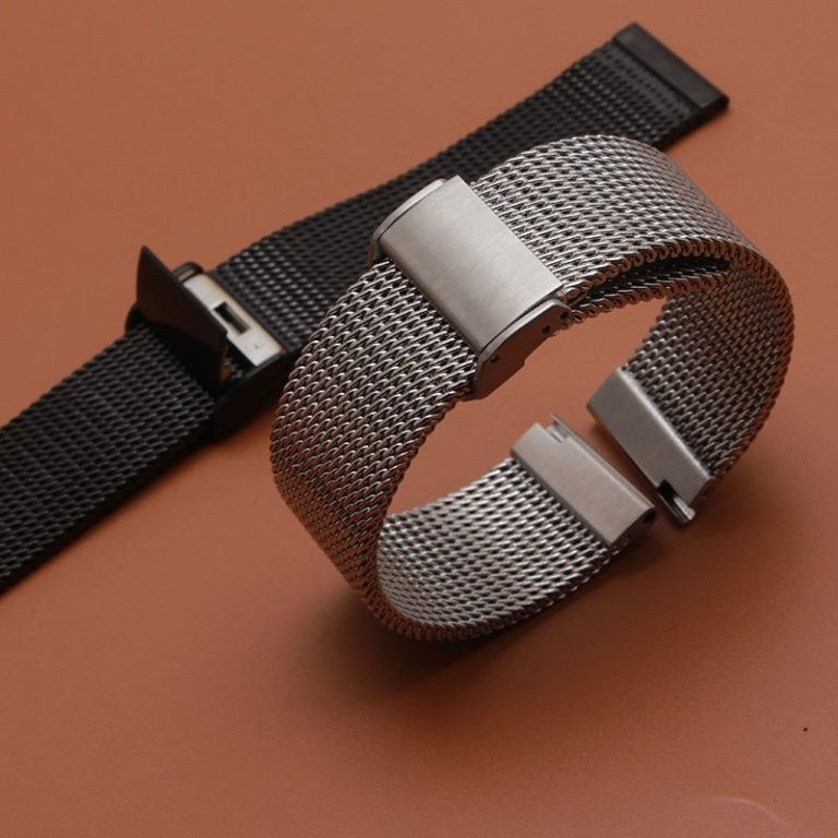 Top Quality Watchbands bracelet lady Men Stainless Steel Mesh Watch Bands