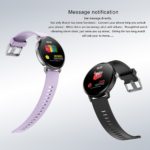 Smart watch waterproof Tempered glass Activity Fitness tracker Heart rate