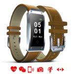 Rectangle LED Touch Smart Watch Men Fashion Multifunction Bluetooth