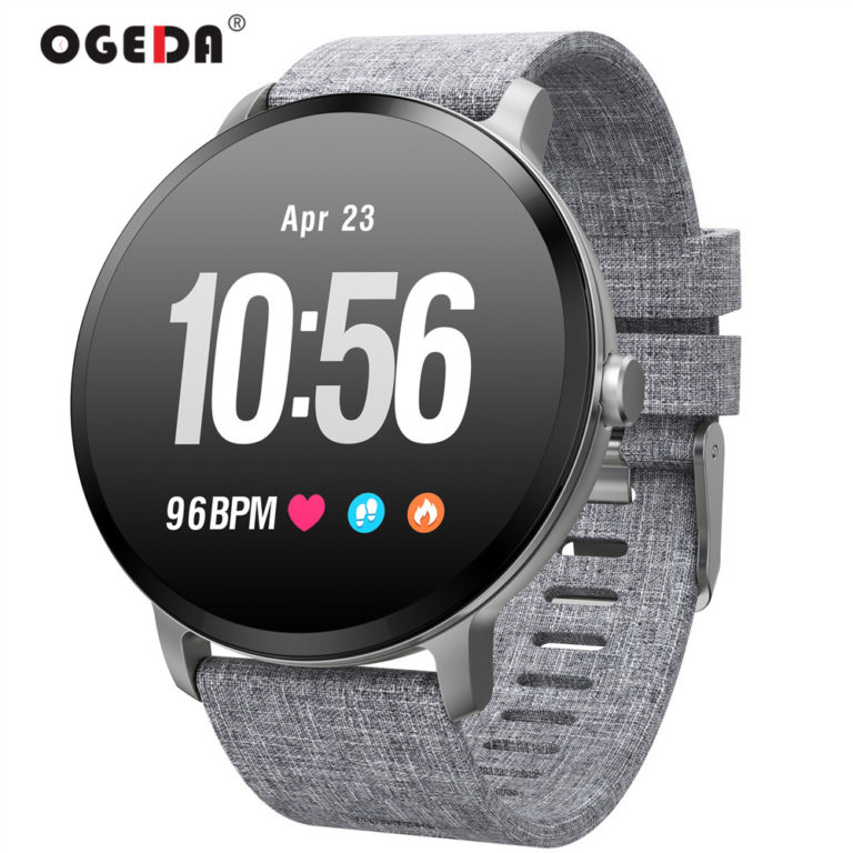 OGEDA V11 Smart watch IP67 waterproof Tempered glass Activity Fitness tracker Heart rate monitor BRIM Men women smartwatch New Smart watch waterproof Tempered glass Activity Fitness tracker Heart rate