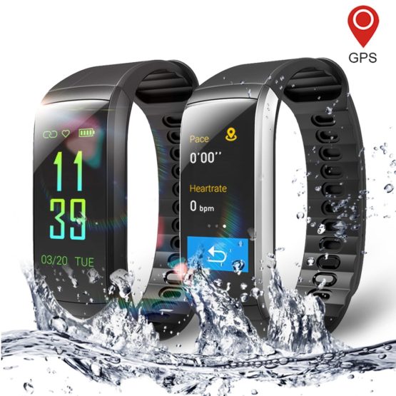 Fitness Smart Watch for Men and Women Heart Rate Monitor Waterproof