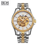 ANGELA BOS Business Watch Men Mechanical Automatic Stainless Steel