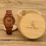 2017 New Design Luxury BOBO BIRD Brand Men Watches Wooden