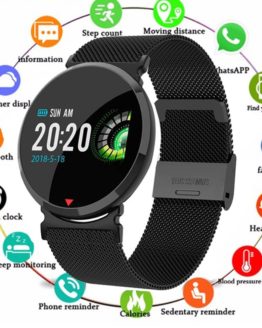 New Smart watch Waterproof Heart Rate Sleep Monitor Blood Pressure