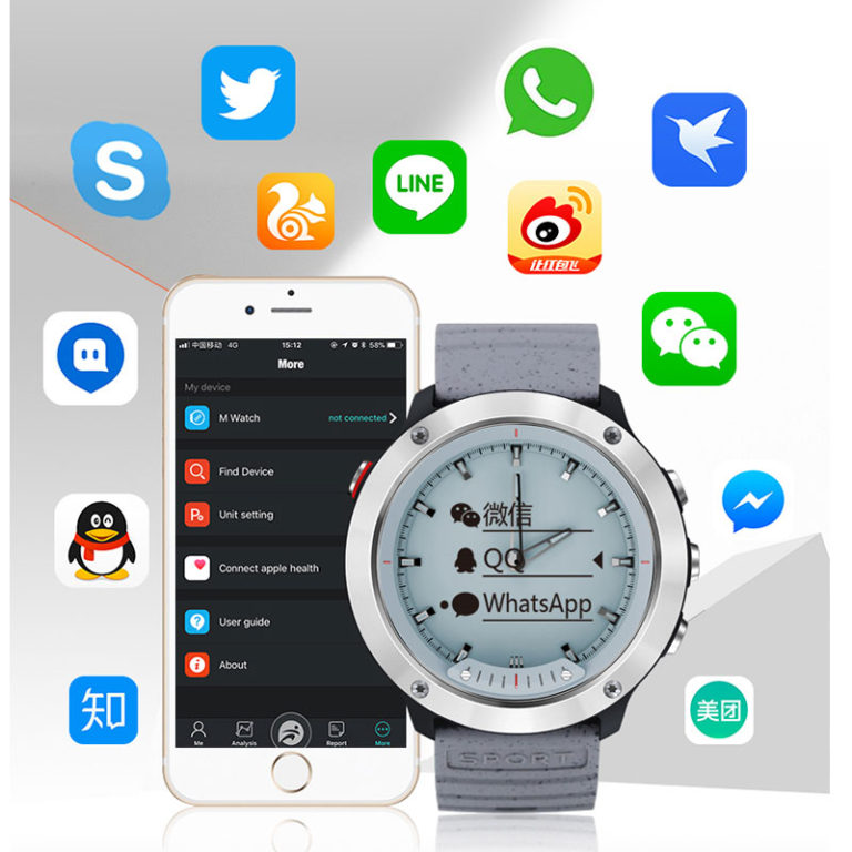 Smart Watch Men Sports Smart Wristwatches BOAMIGO Bluetooth Call Message Reminder 50M Waterproof Smartwatch IOS Android Phone 2 Smart Watch Men Sports Smart Wristwatches BOAMIGO Bluetooth