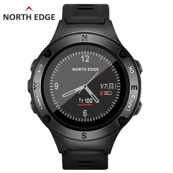NORTH EDGE Men's Sports GPS watch men Digital watches smartwatch