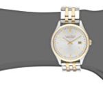 Caravelle New York Men's Analog Display Analog Quartz Two Tone Watch
