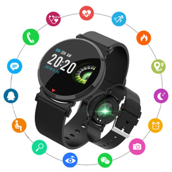 Digital Smart Watch Men Pedometer Fitness Sport Watch Blood Pressure