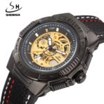 SHENHUA Luxury Men's Watches Fashion Sports Men Leather Band