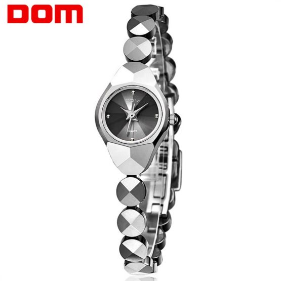 Woman DOM Mini Watch Tungsten Steel Quartz Luxury Top Brand Waterproof