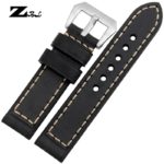 Thick watch band Genuine leather watchband 20mm 22mm 24mm 26mm