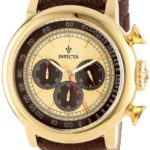 Invicta Men's Vintage Gold-Tone Stainless Steel Watch