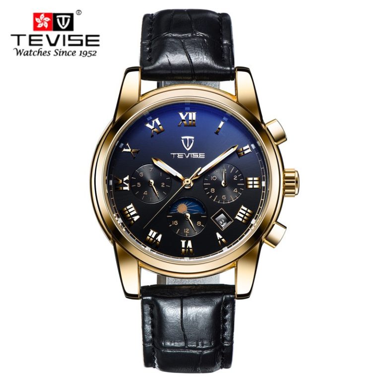 men wrist watch men sport clock TEVISE Luxury brand fashion classic mechanical watches Leather relogio masculino 2 men wrist watch men sport clock TEVISE Luxury brand fashion classic