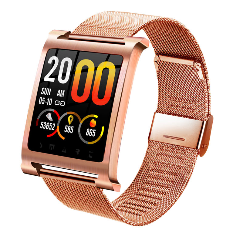 Men's Smart Watch Stainless Steel Mesh Strap IP68 Waterproof Phone Call Message Reminder Men Sports Smartwatch For IOS Android 1 Lifestyle with the Men's Smart Watch - The Ultimate Companion for Health and Connectivity