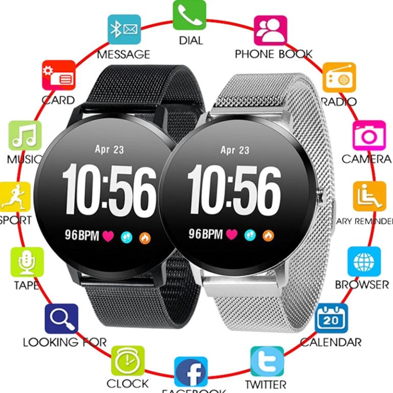 V11 Smart Watch Blood Pressure Vibration Weather Forecast Smartwatch Men Women Activity Fitness Bracelet for Android IOS 1 V11 Smart Watch Blood Pressure Vibration Weather Forecast