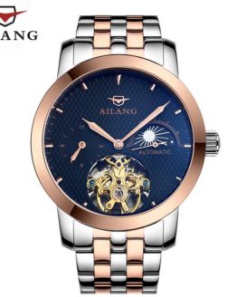 Luxury AILANG Brand Men Tourbillon Automatic Watches Self-wind