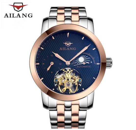 Luxury AILANG Brand Men Tourbillon Automatic Watches Self-wind