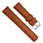 Barton Alligator Grain - Quick Release Leather Watch Bands - Choose Color