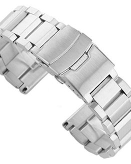 Kai Tian Stainless Steel Watch Strap Polished Matt Finish Watch Band