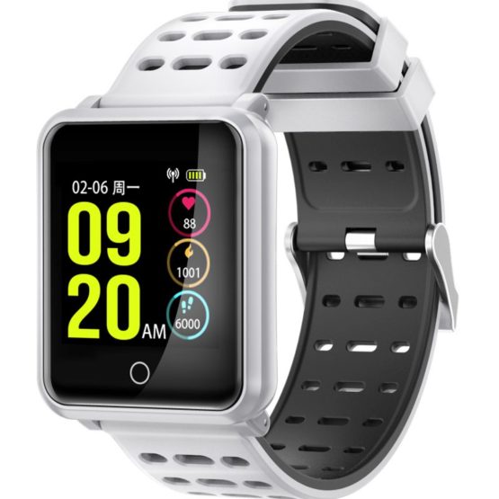 Smart Watch Bluetooth Fitness IP68 Waterproof 1.3" Color Screen Watch