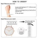 Fullmosa Magnetic Stainless Steel Watch Band for 18mm Smartwatches – Adjustable, Quick Release, and Premium Design