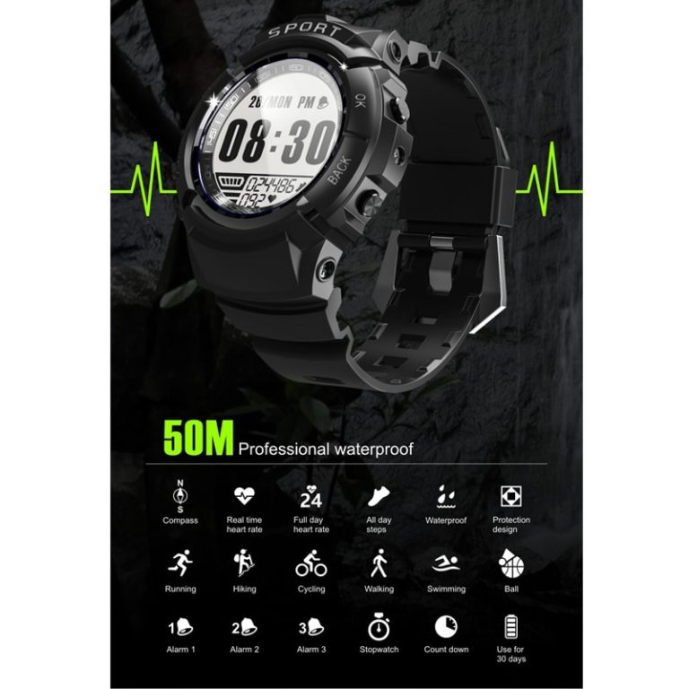 Company Fitness Tracker Digital Men's Smart Watch Men Alarm Clock IP68 Waterproof Smartwatch Dynamic Heart Rate Sport Stopwatch 2 Company Fitness Tracker Digital Men's Smart Watch Men
