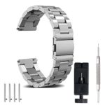 22mm Watch Band, amBand Quick Release Premium Solid Stainless Steel