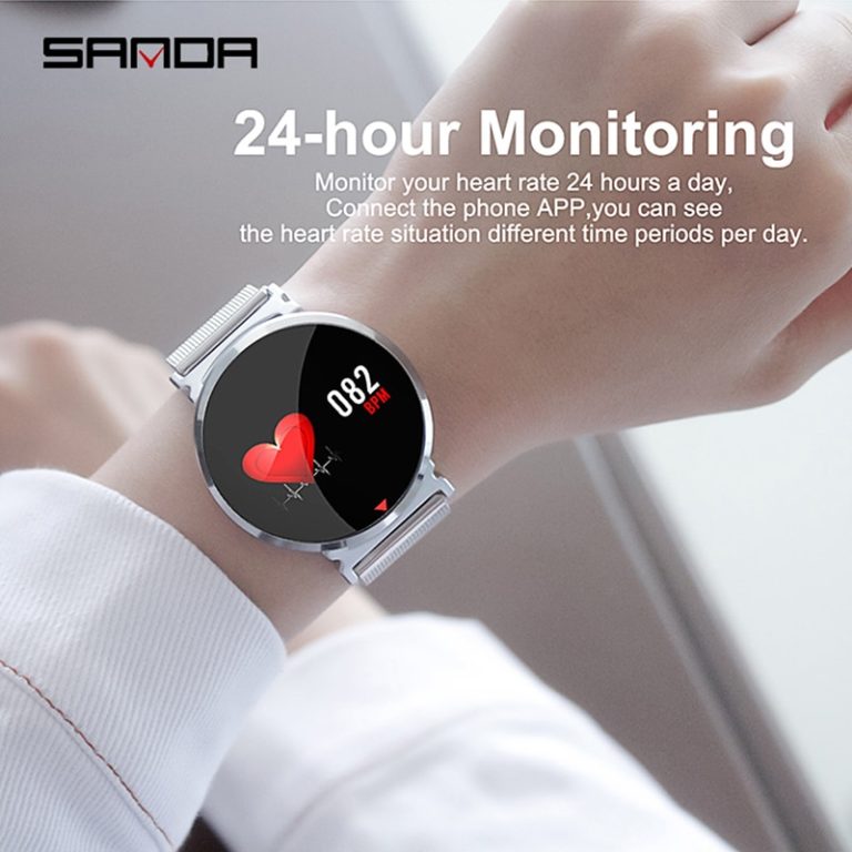 Bluetooth Smart Watch Men New SANDA Touch Screen Waterproof Heart Rate Tracker Blood Pressure Smartwatch Women for IOS Android 2 Bluetooth Smart Watch Men New SANDA Touch Screen Waterproof