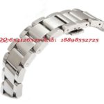 18mm 20mm 22mm New Mens Silver frosted Stainless Steel Bracelet Watch Band