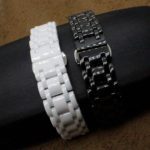 New High quality Adjustable Ceramic White strap bracelets band women men