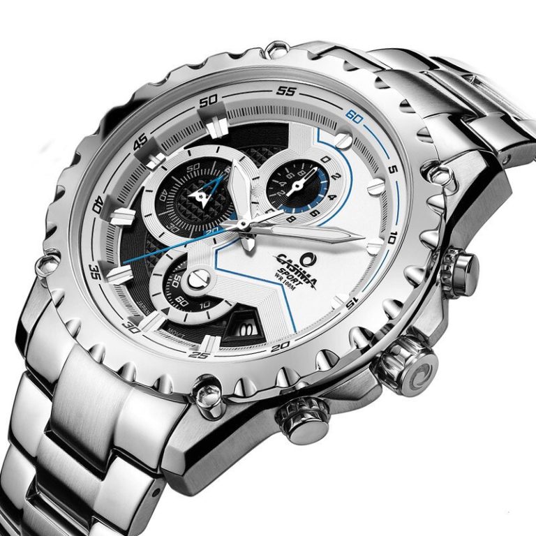 Luxury Brand Sport Men Watches Fashion Charm Mens Quartz Movement Wrist Watch Stainless Steel Waterproof 100m #CASIMA 8203 2 Luxury Brand Sport Men Watches Fashion Charm Mens