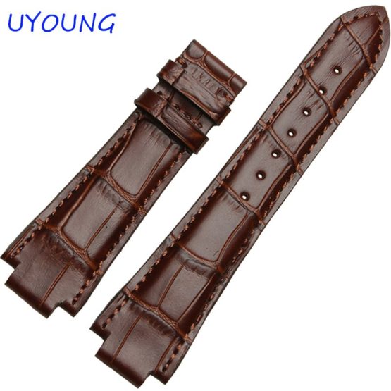 24mm High Quality Genuine Leather Watch Band
