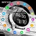Fashion Sport Smart Watch Women Waterproof Heart Rate Monitor