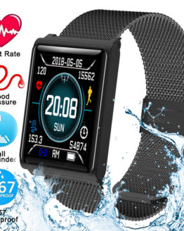 Fitness Smart Watch Men Women Heart Rate Monitor Waterproof