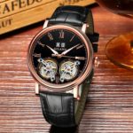 AILANG New Arrival Double Tourbillons Auotmatic Watches Fashion