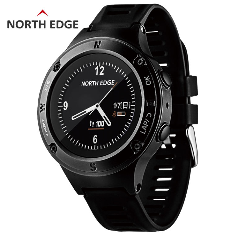 NORTH EDGE Men's Sports GPS watch men Digital watches smartwatch