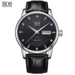 ANGELA BOS Business 2018 Automatic Date Men Watch Mechanical Wrist Watch