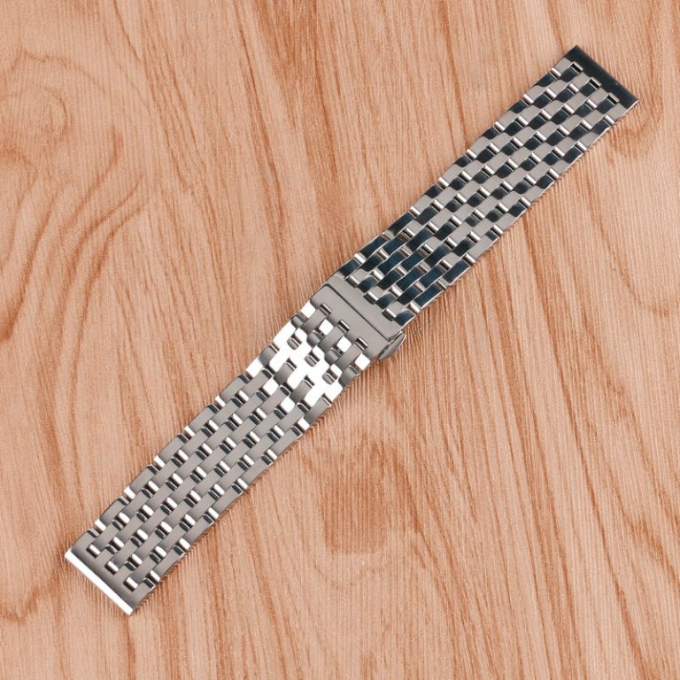 20mm 22mm Adjustable Stainless Steel Watch Band for Men Women Watches Wristwatch Strap Metal Bracelet Solid Link + 2 Spring Bars 1 20mm 22mm Adjustable Stainless Steel Watch Band for Men Women Watches